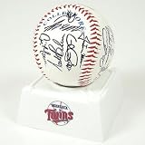 MINNESOTA TWINS 2008 TEAM SIGNED AUTOGRAPH BASEBALL