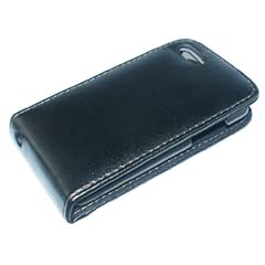 FLIP PU LEDER TASCHE SCHUTZ H�LLE CASE ETUI SCHWARZ F�R IPOD TOUCH 2G & TOUCH 3G - RBrothersTechnologie