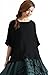 Mordenmiss Women's Summer Tee Shirt Oversized Top Hi-Low Tunic