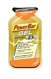 PowerBar Power Gel Concentrated Carbohydrate Gel, Double Caffeine, Tangerine, 1.44-Ounce Packets (Pack of 24)