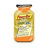 PowerBar Power Gel Concentrated Carbohydrate Gel, Double Caffeine, Tangerine, 1.44-Ounce Packets (Pack of 24)