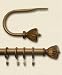 Peri Arras Hardware Drapery Rod Set, 48-86