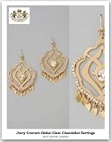 【Juicy Couture】【ジューシークチュール】 Global Glam Chandelier Earringsデザインピアス【予約商品s】