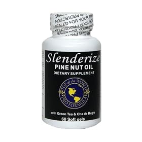 RaNisa Naturals Slenderize With Pine Nut Oil, 60 Capsules