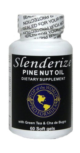 RaNisa Naturals Slenderize With Pine Nut Oil, 60 Capsules by RaNisa Naturals