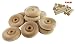 Wood Wheels - 12 Pack with Free Axle Pegs - Made in USA (2
