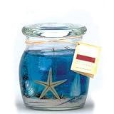 Seashell Lid Round Gel Candle