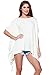 Alexander + David A+D® Womens Casual Flare Jersey Knit Poncho Tunic Top