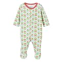 Newborn Girls' Circo® Heart Print Sleep 'N Play - Red/Green/White