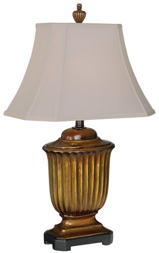 Scallop Oval Urn Table Lamp