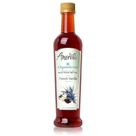 Amoretti Organolicious French Vanilla Flavored Blue Agave Nectar (375mL)