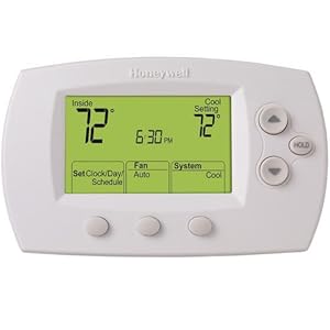 Honeywell TH6220 FocusPro 6000 5-1-1 Programmable Heat Pump Thermostat