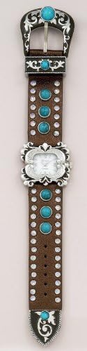 Western Style Belt Buckle Watch