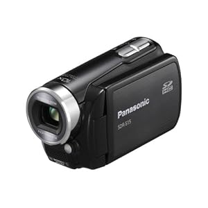 Panasonic SDR-S15 Flash Memory Camcorder With SD Card Slot - Black