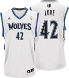 Kevin Love White Adidas NBA Revolution 30 Replica Minnesota Timberwolves Youth Jersey