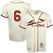 St. Louis Cardinals Jerseys : Mitchell & Ness St Louis Cardinals #6 Stan Musial White 1944 Authentic Baseball Jersey