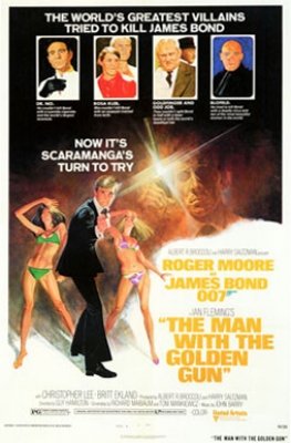 The Man with the Golden Gun movies in Europe