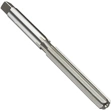 Union Butterfield 4500 High-Speed Steel Hand Reamer, Straight Flute, Round With Square End Shank, Uncoated (Bright)