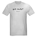 Ash Grey T-Shirt Hoboken Light T-Shirt by CafePress
