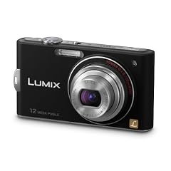 Panasonic LUMIX DMC-FX60 Digitalkamera EG-K (12 Megapixel, 5-fach opt. Zoom, 6,9 cm (2,7 Zoll) Display, Bildstabilisator) mattschwarz