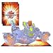 Bakugan Bakucore New Gundalian Invaders Clear Translucent STRIKEFLIER 730G w/DNA CODE (LOOSE FIGURE)
