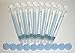 BAXA ExactaMed Oral Liquid Medication Syringe 1cc/1mL 10/PK Clear Medicine Dose Dispenser with Cap Exacta-Med Baxter Comar Latex Free