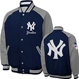 New York Yankees Snap Front Varsity Reversible Jacket