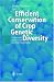 Efficient Conservation of Crop Genetic Diversity: Theoretical Approaches and Empirical Studies