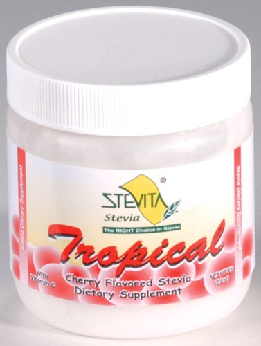 DIRECT FROM Stevita Co. Inc., TROPICAL Cherry Flavored Stevia Powdered Drink Mix by Stevita Co., Inc.