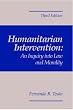 Image of Humanitarian Intervention: An Inquiry into Law And Morality