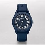 Fossil Damen-Quarzuhr Trend Silikonband blau JR1301