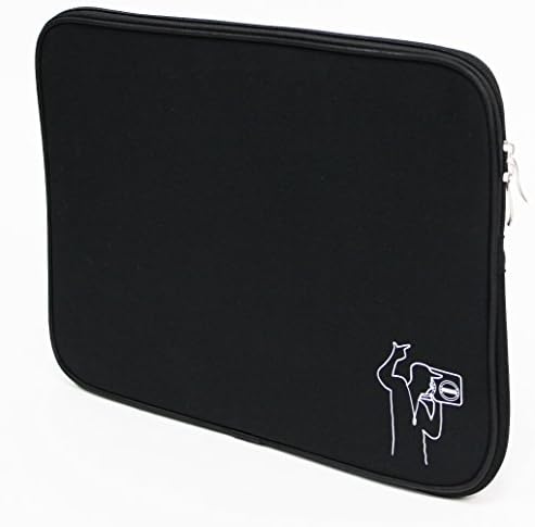 Lasonic Neoprene Laptop Sleeve Case (Black, 15")