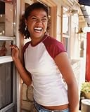 Hyp neptune ladies short sleeve cotton raglan tee (HY103)