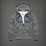 「Abercrombie & Fitch アバクロ メンズ パーカー フーディー [グレー/BLUE LOGO] 並行輸入品 Lサイズ」の画像