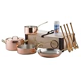 Ruffoni Opera Decor 5-Piece Copper Cookware Set Ruffoni Opera Decor 5-Piece Copper Cookware Set