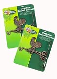 Review WATSONS  / Cast Iron Bracket - Cockerel - Gold - Pack of 2