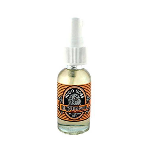 BluntPower 1 oz Glass Bottle Oil Based Concentrated Air Freshener & Oil Burner, Hugo Boss