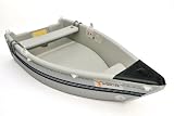 picture of Sportek DDS240 Unisex Inflatable Fabric Boat - Grey