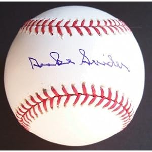 Duke Snider Autographed Official MLB Baseball ~ Brooklyn Dodgers by 