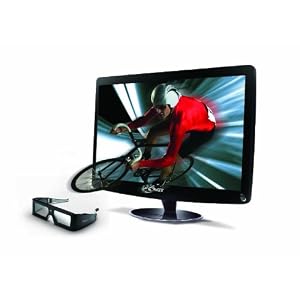 Acer HS244HQbmii 59,9 cm (23,6 Zoll) LED 3D-Monitor inkl. 3D-Brille (VGA, HDMI, 2ms Reaktionszeit, 120Hz) schwarz