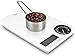 Ozeri ZK18-WB Rev Digital Kitchen Scale with Electro-Mechanical Weight Dial, Black Dial