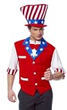 Franco Uncle Sam Patriotic American July 4th Adult Costume