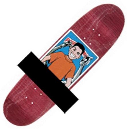 Childrens Toyshop  Sporting Goods : Blind Handboard - Rudy Johnson Skateboard Deck - 3.9 in. x 14.0 in.