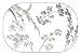 Corelle Shadow Grasses Placemats, Reversible Deco 17