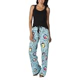 Nick & Nora® Womens Pajama Owls Collection - Aqua