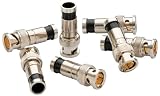 Paladin Tools 9715 RG6/RG6Q SealTite BNC Compression Connectors , 10-Pack