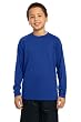 Sport-Tek Youth Long Sleeve Ultimate Performance Crew. YST700LS