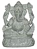 Chaturbhuj Ganesha Statue Elephant God Ganesh Sculpture Yoga Decor Statue 5 Inches