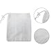 ilovebaby Breastfeeding Pads, Nursing Pads Made of Bamboo Fiber, Ultra Soft Reusable, Hypoallergenic and Washable, Pack of 12, White