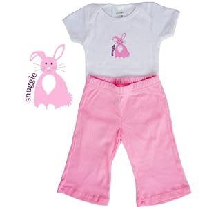 Buy One Acorn Short-Sleeve Tee Set - Pink Snuggle Bunny, size 12-18 months by One Acorn